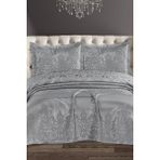 Royal Şönil Çift Kişilik Yatak Örtüsü 240X260 cm Gri - 240 x 260 cm
