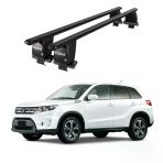 Royal Suzuki Vitara (2015 Ve Sonrası) Uyumlu Siyah Ara Atkı Port Bagaj Tavan Barı