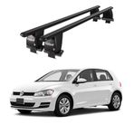 Royal Volkswagen Golf (2012 - 2019) Uyumlu Siyah Kilitli Ara Atkı Port Bagaj Tavan Barı