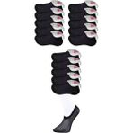 Royaleks 15 Çift Siyah Kadın Görünmez Çorap