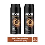 Royaleks 2 Adet Axe Dark Temptatıon Bay Parfüm Kofre 150 Ml