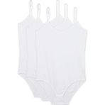 Royaleks 3 Adet İp Askılı Beyaz Kadın Çıtçıtlı Body