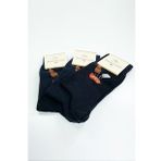 Royaleks 3 Çift Kadın Erkek Unisex Kalın Uzun Çorap