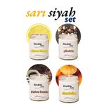 Royaleks 4 Adet Doğal Özel Seri Kokulu Dekoratif Kavanoz Mum 4X210 cc - Sıcak Set - RYL