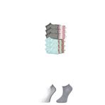 Royaleks 6 Çift Gri ve Beyaz Kadın Bilek Çorap