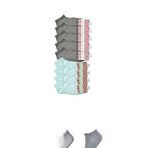 Royaleks 9 Çift Gri ve Beyaz Kadın Bilek Çorap