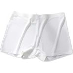 Royaleks Beyaz Kadın Dikişsiz Görünmez İz Yapmaz Mini Şort Boxer
