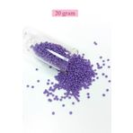 Royaleks BNC020 11/0 2 mm 20 gr Eflatun Dökme Cam Kum Boncuk