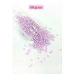 Royaleks BNC043 60 gr 11/0 2 mm Açık Pembe Dökme Cam Kum Boncuk
