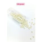 Royaleks BNC107 4 mm 60 gr Krem Dökme Cam Büyük Boy 6/0 Kum Boncuk