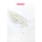 Royaleks BNC111 4 mm 60 gr Beyaz Dökme Cam Büyük Boy 6/0 Kum Boncuk