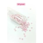 Royaleks BNC113 60 gr 6/0 4 mm Toz Pembe Büyük Boy Dökme Cam Kum Boncuk