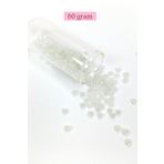 Royaleks BNC117 4 mm 60 gr İnci Beyaz Dökme Cam Büyük Boy 6/0 Kum Boncuk
