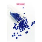 Royaleks BNC139 4 mm 60 gr Koyu Mavi Dökme Cam Büyük Boy 6/0 Kum Boncuk