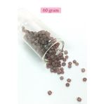 Royaleks BNC141 60 gr 6/0 4 mm Şeffaf Gri Büyük Boy Dökme Cam Kum Boncuk