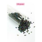 Royaleks BNC304 2 mm 20 gr Parlak Alacalı Kesme Cam Boncuk