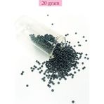 Royaleks Dökme Cam Kum Boncuk (11/0) 2 mm - 20 Gram - Koyu Yeşil - BNC019 - Standart - Renkli