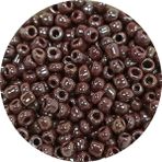 Royaleks Dökme Cam Kum Boncuk (8/0) 3 mm - 20 Gram - Parlak Koyu Kestane - BNC168