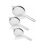 Royaleks Group Büyük 3'lü Metal Süzgeç Royaleks-Clkn-1359 RT-RYL-H-70496