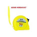 Royaleks Group Şerit Metre Sarı Siyah Profesyonel 3X19MM ROYALEKS-ÖZŞ-8879