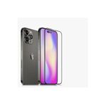 Royaleks iPhone 14 Pro Max Uyumlu 9D Tam Kaplayan Parmak İzi Bırakmayan Ekran Koruyucu Film