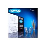 Royaleks Rayan Cono 6'lı Büyük Cam Kase RT-RYL-HMR10642
