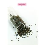 Royaleks RT-RYL-BN24095-38-60 Kesme Cam Boncuk 2Mm - 60 Gram - Asker Yeşili - Bnc388