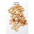 Royaleks RT-RYL-BN24099-12-24 Oya Abiye Bileklik Kolye Pleksi Metalik Plastik Pul Altın Renk 24 Gram 300 Adet - Bnc545