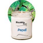 Royaleks RT-RYL-HMR24441 Doğal Özel Seri Kokulu Dekoratif Kavanoz Mum 210 Cc - Paçuli Esansı - Ryl