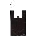 Royaleks Siyah Atlet Poşet Büyük Boy 50X90 cm Takriben 240 Adet 20 kg