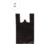 Royaleks Siyah Atlet Poşet Mini Boy 20 x 34 cm Takriben 2.350 Adet 10 kg