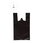Royaleks Siyah Atlet Poşet Mini Boy 20X34 Cm Takriben 235 Adet 1 Kg RT-RYL-HMR10997