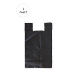 Royaleks Siyah Hışır Atlet Poşet Mini Boy 22x31 cm 1 Paket Takriben 500 Adet RT-RYL-HMR11002