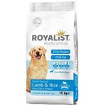 Royalist 15 kg Premium Kuzu Etli ve Pirinçli Yetişkin Köpek Maması