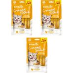 Royalist Creamy Snack – Kedi Ödül Maması (4+1) Üçlü Paket - TAVUKLU