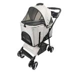 Royalist DTC-804FK Katlanabilir Kedi Köpek Taşıma Arabası Gri 70x47x100 Cm