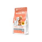 Royalist Küçük Irk Köpekler Için Small & Mini Somonlu Probiyotik, Küçük Taneli Yetişkin Köpek Maması 3 Kg