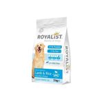 Royalist Kuzu Etli Ve Pirinçli Köpek Kuru Maması Dog Lamb Ve Rıce 3kg Mama