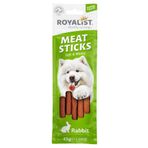 Royalist Meat Sticks Tavşan – Lezzetli ve Besleyici Köpek Ödül Çubukları 45g