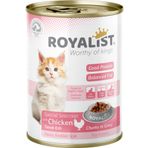 Royalist ROYALİST TAVUK ETLİ YAVRU KEDİ KONSERVESİ 400 GR - YAŞ KEDİ MAMASI