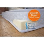 Royalyat Tam Ortopedik Sünger Yatak 12 cm Bebek Yatak - 70 x 120 cm