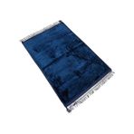 Royam Lüx Kalın Yumuşak Kaymaz Taban Peluş Seccade 80 X 120 Lacivert