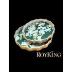 Royking Bahardalı 2 Li Yuvarlak Tepsi 34X4CM - 39X4CM Fx 032 - 2 Adet