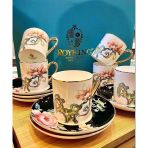 Royking Luciana 6 Lı Kahve Fincan Takımı Yns 008