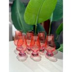 Roykıng Royking Optikli Kahve Yanı Bardak 6'lı Pembe YV-511 - 6 Adet - 0 - 499 ml