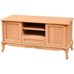 Roys Ahşap 4573 Masif Ham 120 cm Lükens Oymalı Tv Ünitesi
