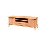 Roys Ahşap 4575 Masif Ham 160 cm Lükens Oymalı Tv Ünitesi