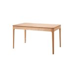 Roys Ahşap 5137 Masif Ham 140 cm Soft İlaveli Yemek Masası