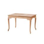 Roys Ahşap 5152 Masif Ham 120 cm Lükens İlaveli Yemek Masası