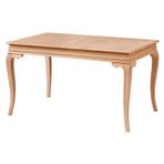 Roys Ahşap 5161 Masif Ham 140 cm Rustik İlaveli Yemek Masası